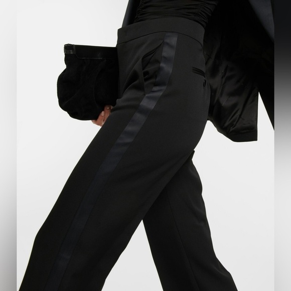 Isabel Marant - Scarly satin-tape wide wool pants size 34/2 - Picture 4 of 16